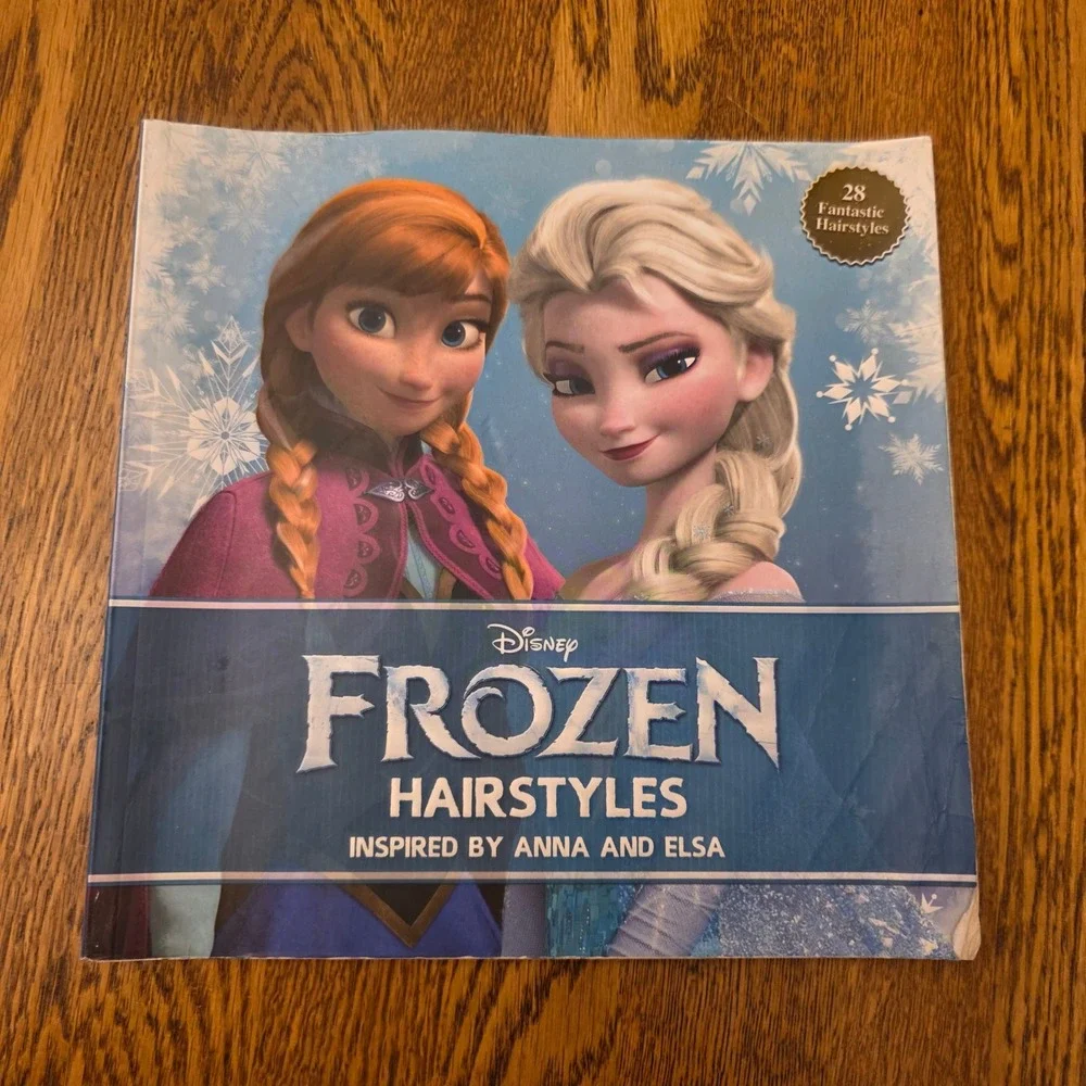 Disney Frozen Hairstyles Inspired by Anna‎ and Elsa Kids Activity Book